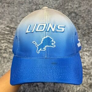 Vintage 90s Detroit Lions Hat Puma Pro Line NFL Embroidered Logo Adjustable